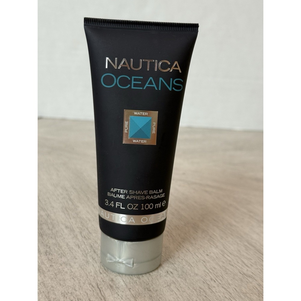 Nautica Oceans Pure Water Based Aftershave Balm 3.4 oz 100ml Mens Fragrance New